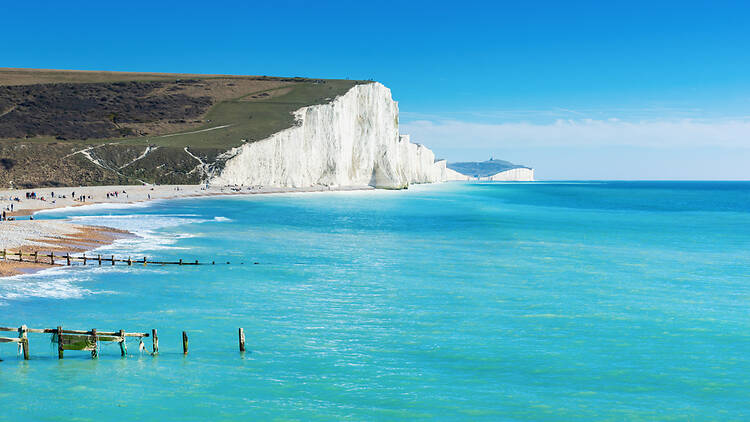 ‘Dramatic and iconic’: Why this Sussex coast is the best beach near London this summer