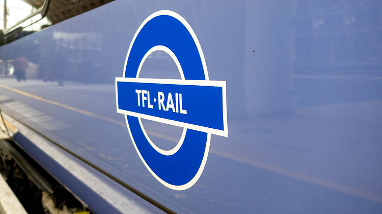 TfL Rail train in London TfL Rail train in London