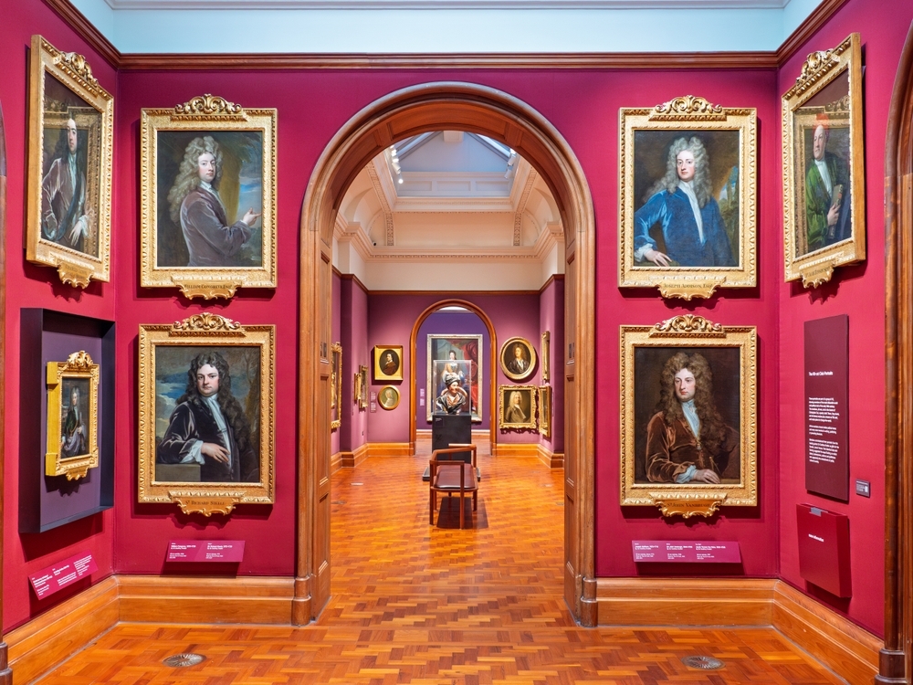 Inside the National Gallery, London