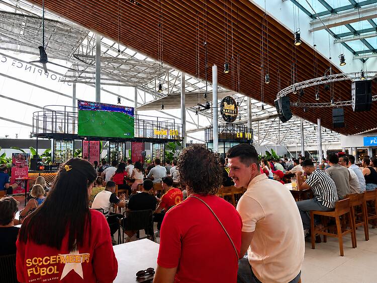 Bars per veure el futbol a Barcelona