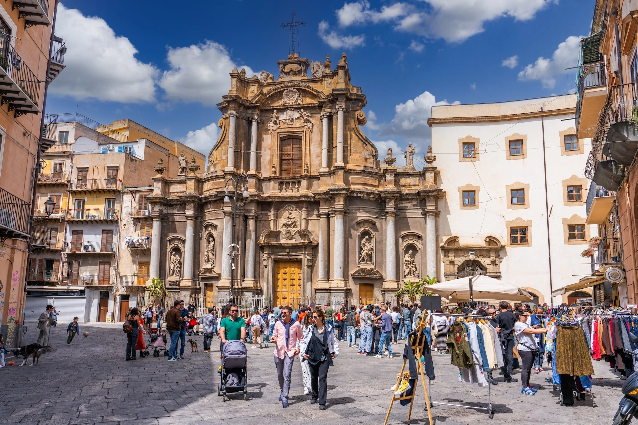 Palermo, Italy &ndash; Piazza San&rsquo;t Anna