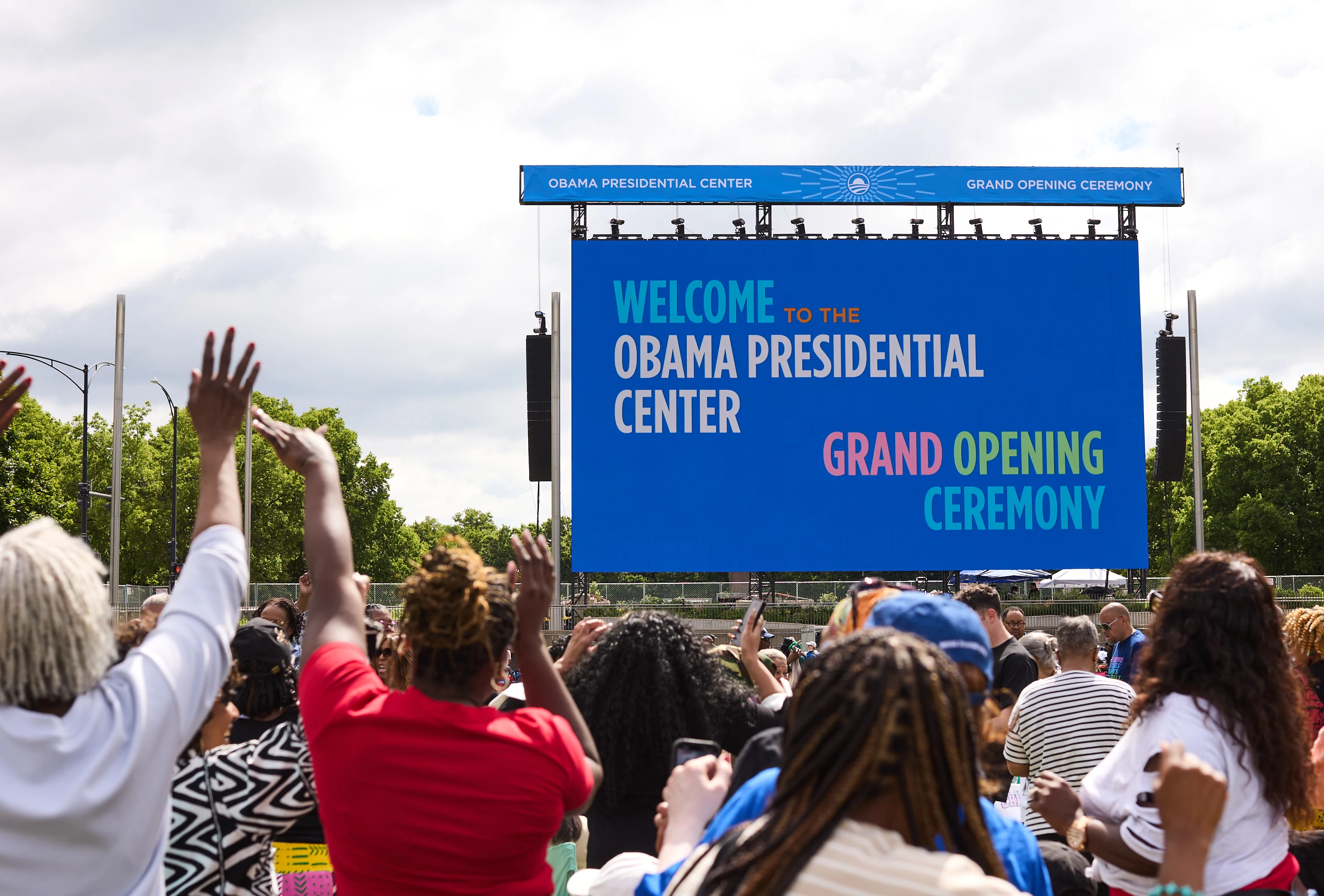 The Grand Opening Ceremony of The Obama Presidential Center.