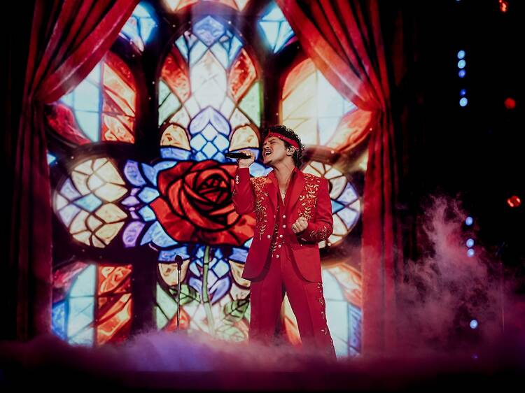 Bruno Mars is returning to Japan for a 12-show dome tour