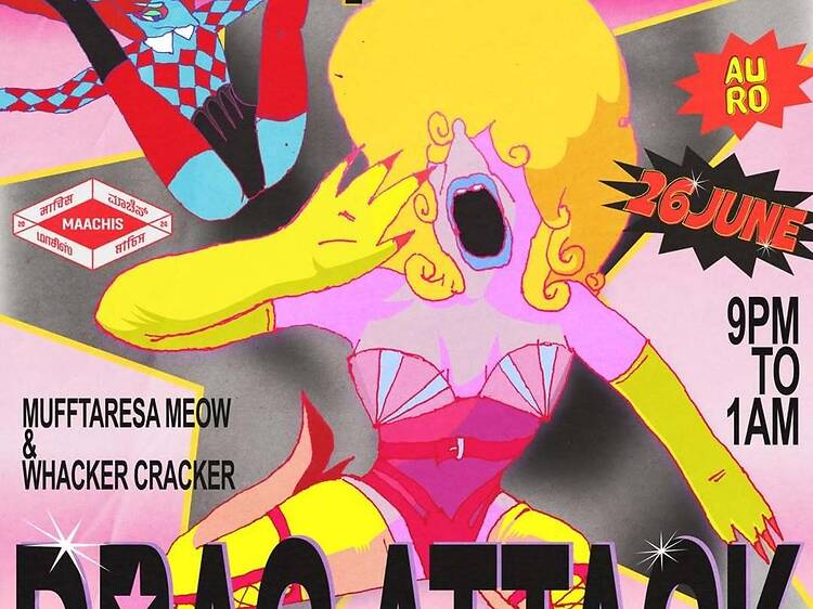 A drag showdown Pride party at Auro | Pollution