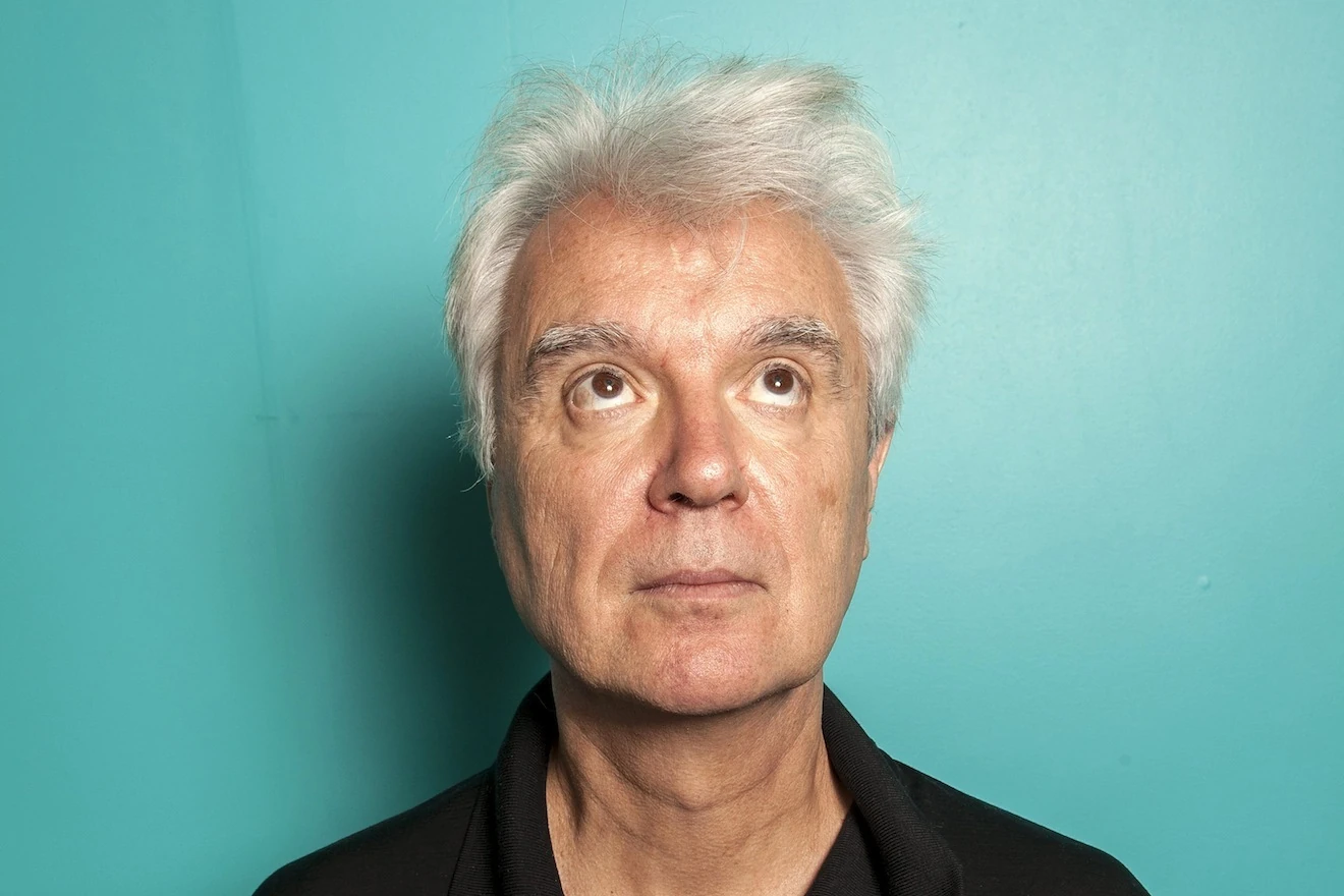 David Byrne shot at the National Theatre, Southbank, London