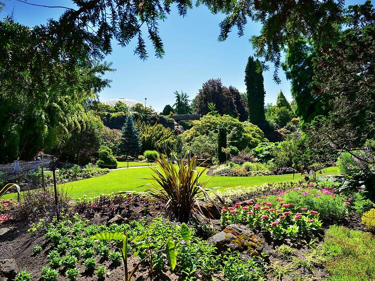 Find the secret sculptures of Queen Elizabeth Park Find the secret sculptures of Queen Elizabeth Park