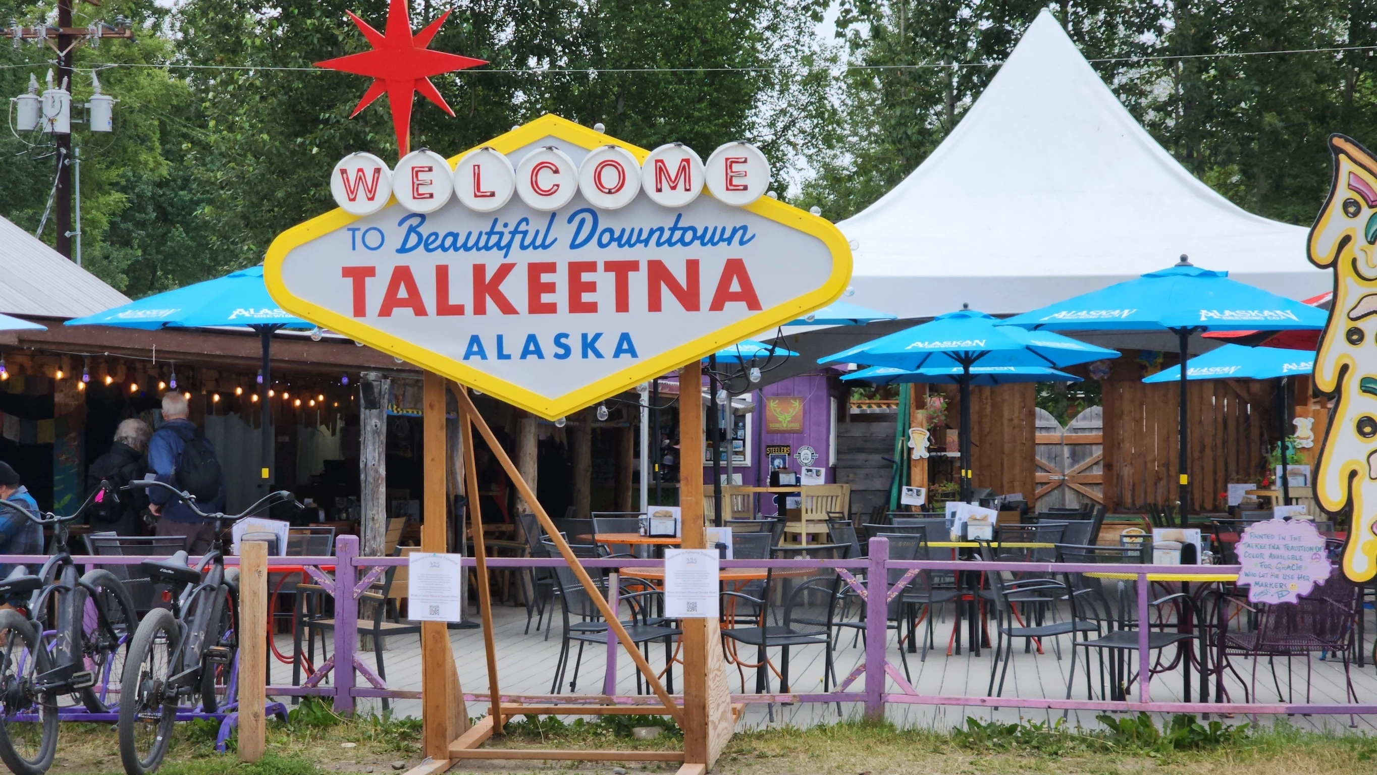 Quirky Downtown Talkeetna