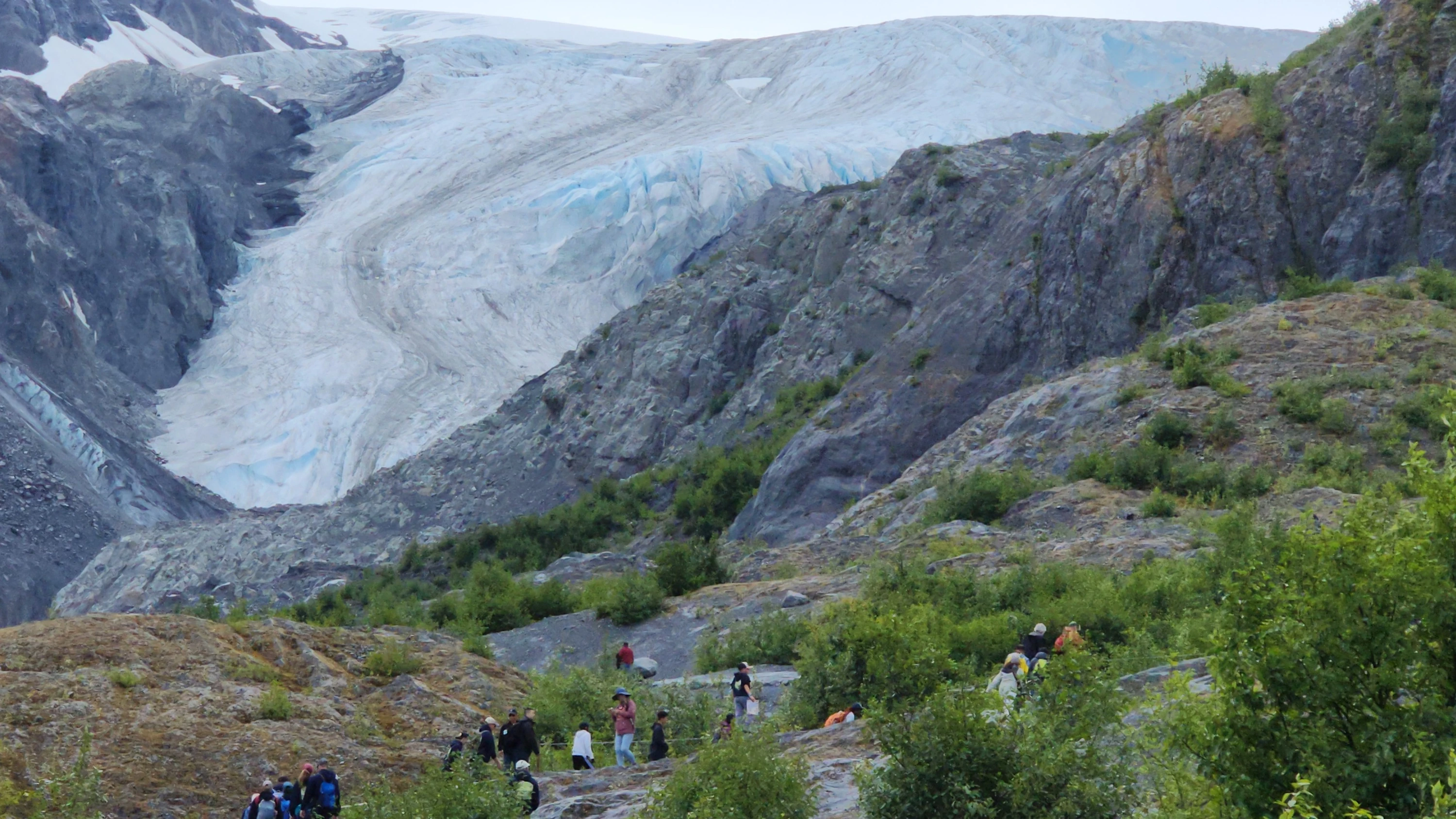The Exit Glacier Hike on the Real Alaska Day Tour in Seward