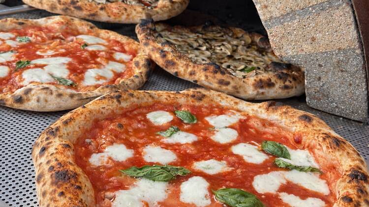Fratelli Pulcinella Pizzas at Fratelli Pulcinella