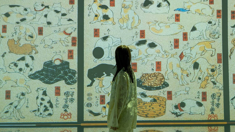 Kuniyoshi Immersive Art at Utagawa Kuniyoshi Kyoto exhibition Kuniyoshi Immersive Art at Utagawa Kuniyoshi Kyoto exhibition