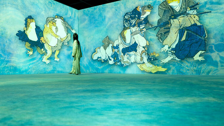 Kuniyoshi Immersive Art at Utagawa Kuniyoshi Kyoto exhibition Kuniyoshi Immersive Art at Utagawa Kuniyoshi Kyoto exhibition