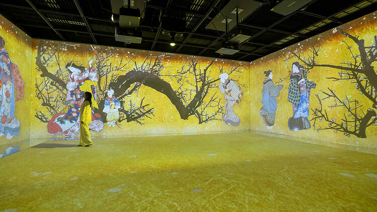 The Kuniyoshi Immersive Art installation at the Kyoto exhibition of Utagawa Kuniyoshi The Kuniyoshi Immersive Art installation at the Kyoto exhibition of Utagawa Kuniyoshi