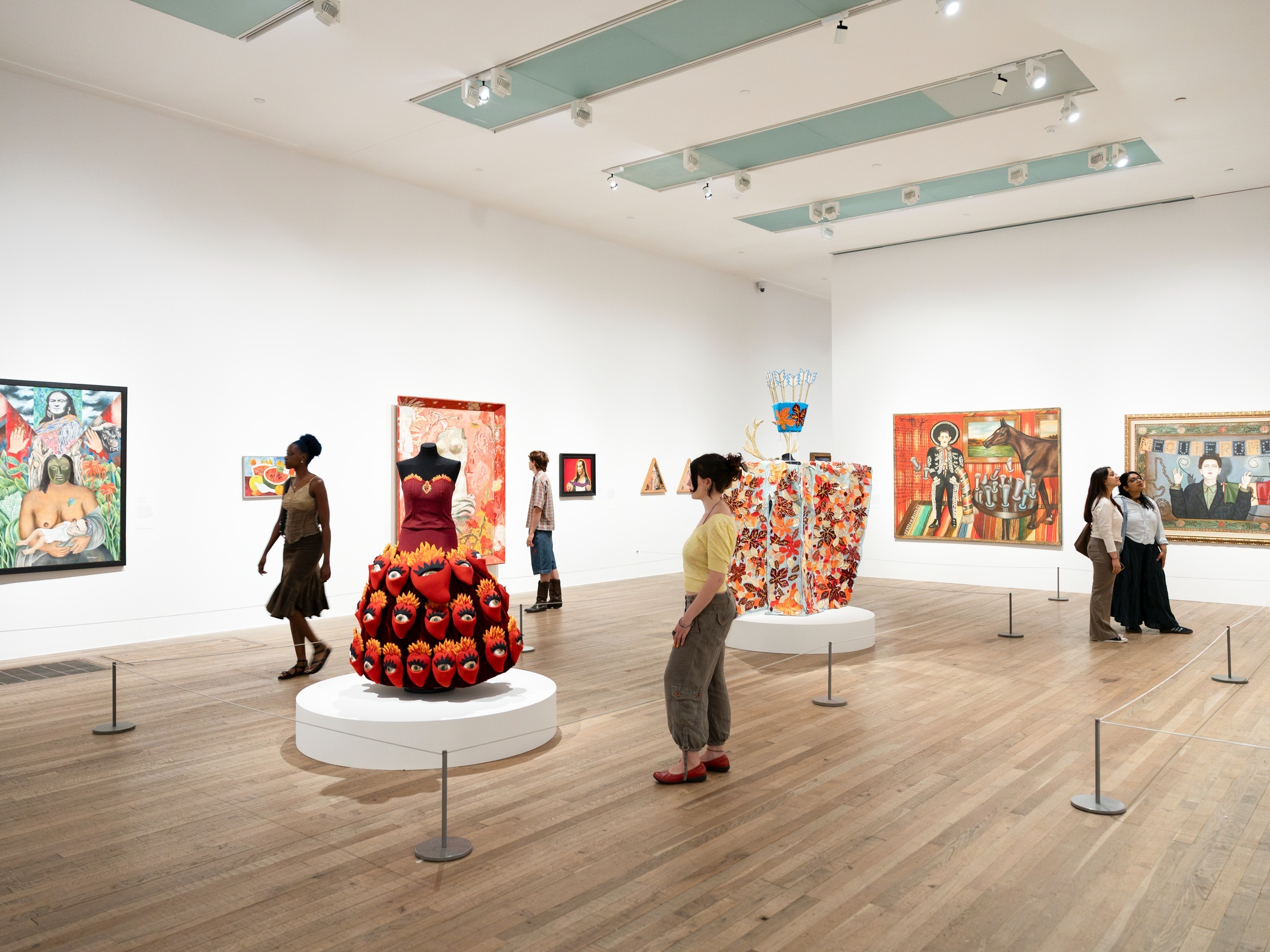 Installation view of ‘Frida: The Making of an Icon’ at Tate Modern