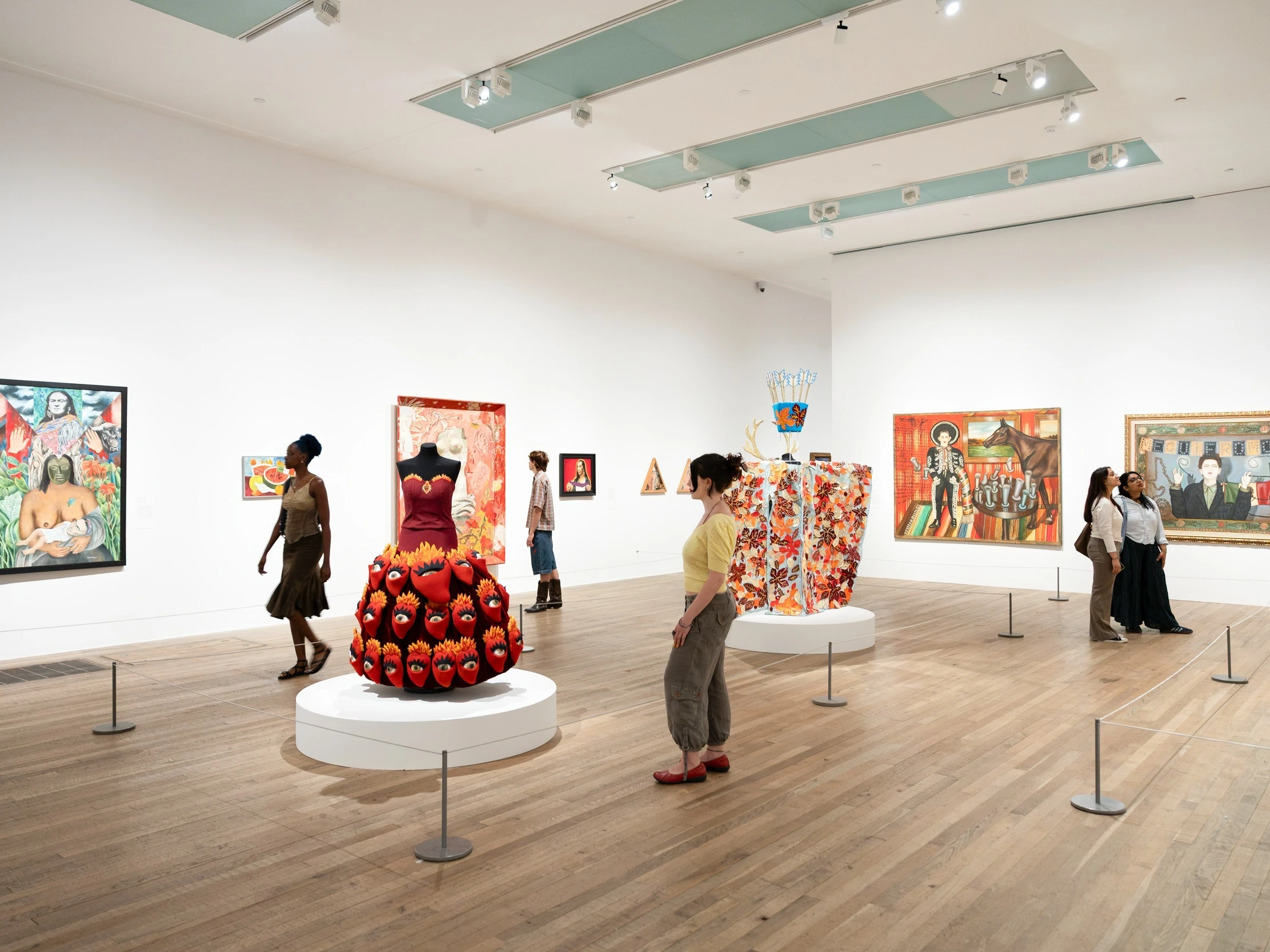 Installation view of &lsquo;Frida: The Making of an Icon&rsquo; at Tate Modern