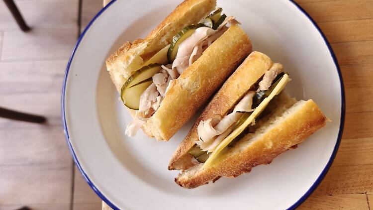Sandwich jambon beurre