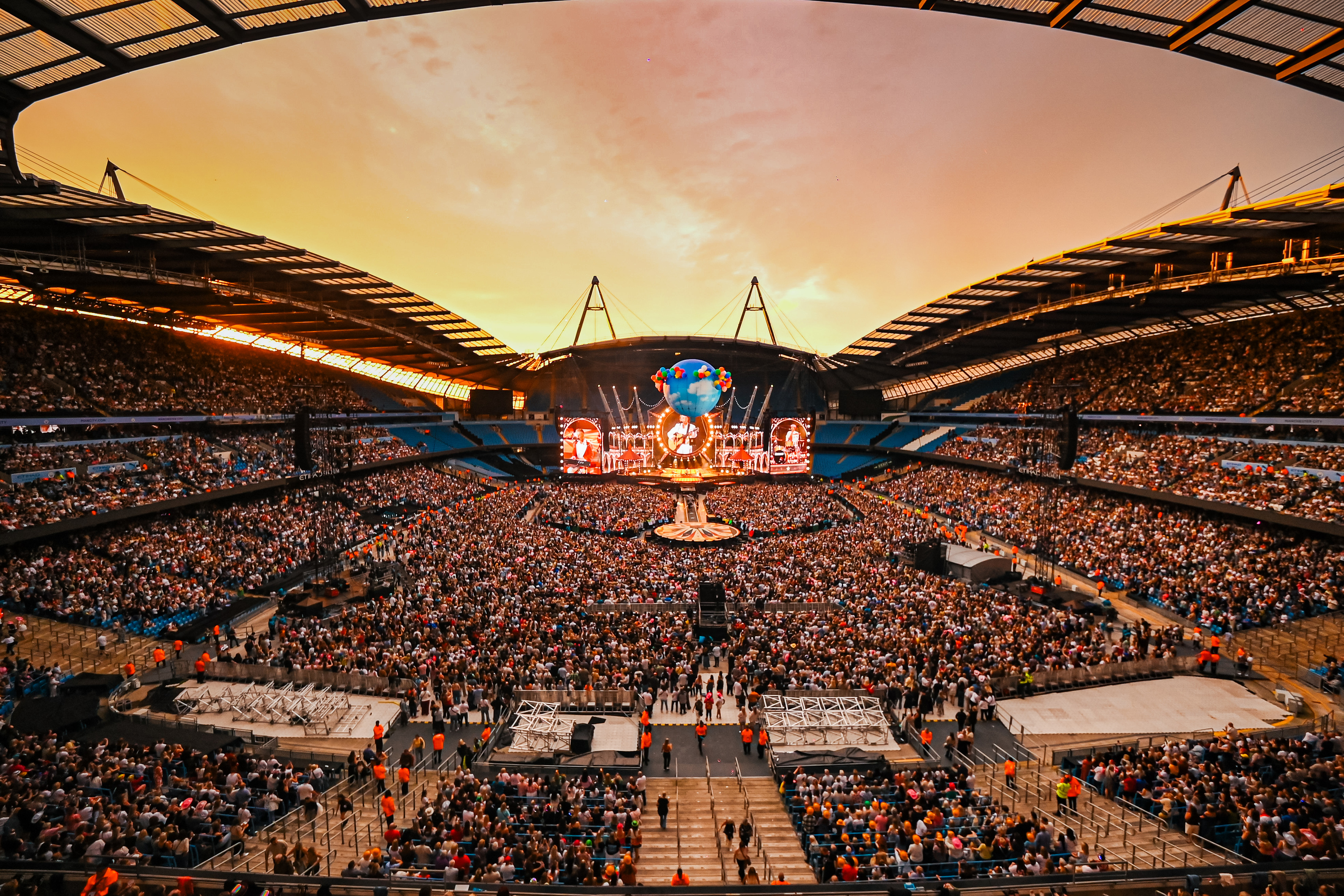 Take That at Manchester’s Etihad Stadium