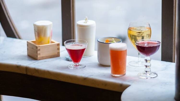 Cocktails au Bar Nouveau