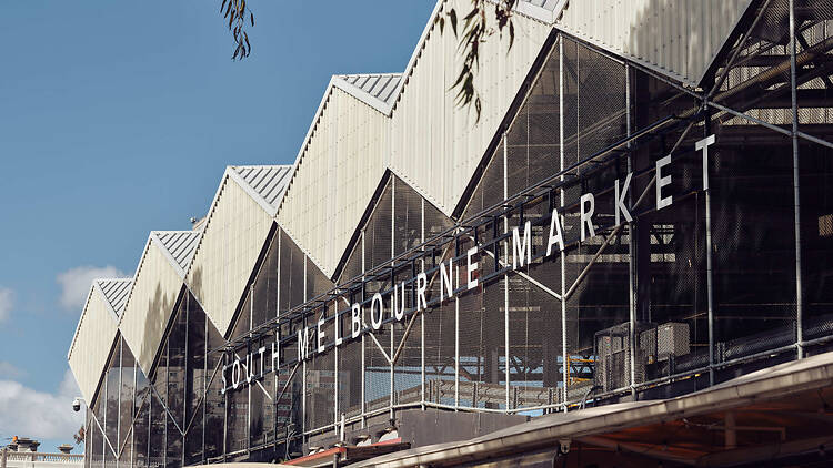 South Melbourne Market The exterior of the South Melb Market building