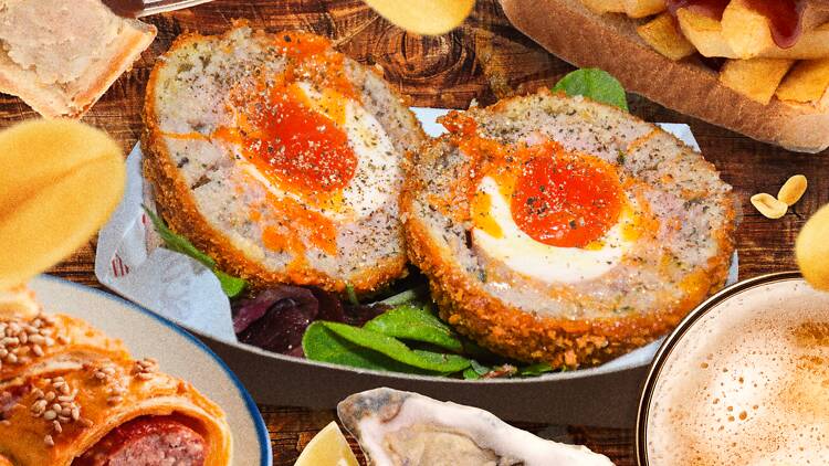 ‘F**k it, let’s get a Scotch egg’: are bar snacks the new small plates?