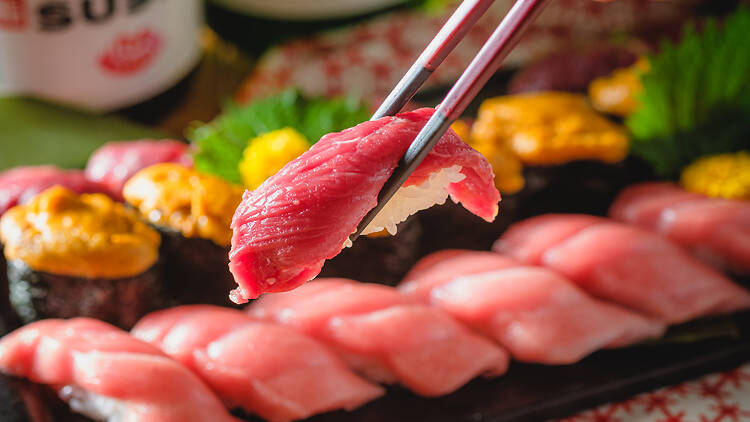 All-You-Can-Eat Premium Sushi at ¥3,900