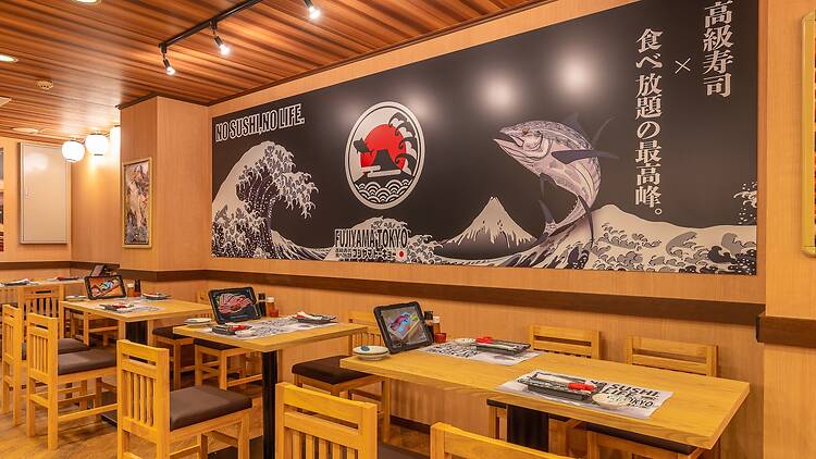 All-You-Can-Eat Premium Sushi at ¥3,900