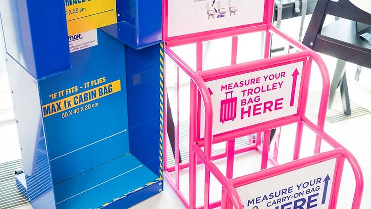 Hand luggage size restrictions in Europe