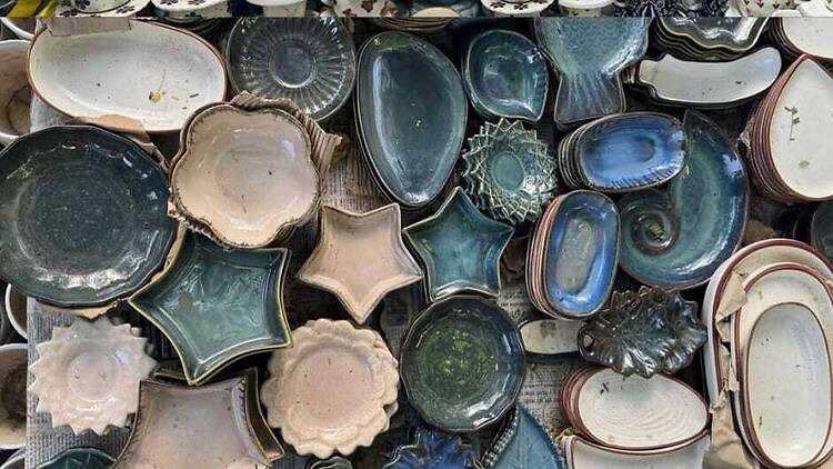Hauz Rani ceramics market Hauz Rani ceramics market
