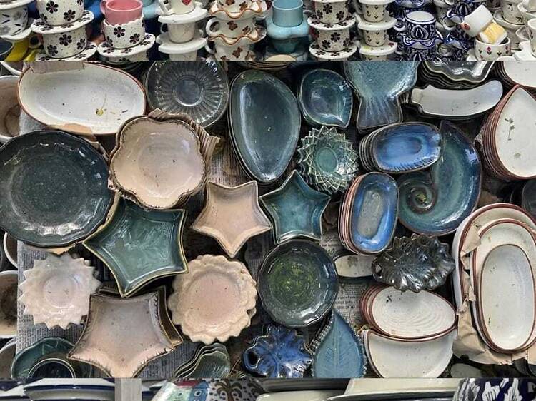 Hauz Rani ceramics market Hauz Rani ceramics market
