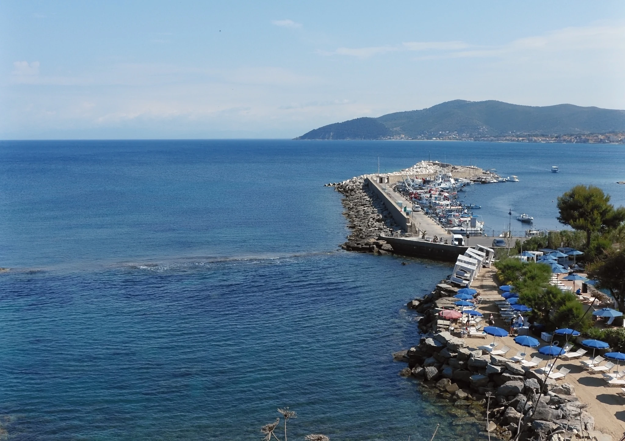 The coastal loop near Santa Maria di Castellabate