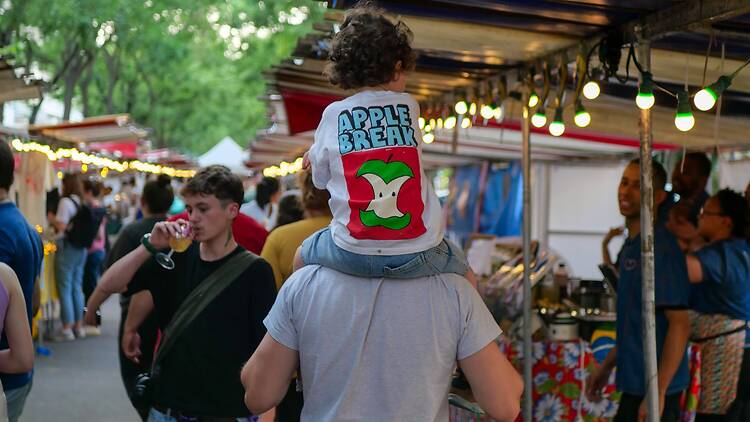 Le Food Market à Belleville