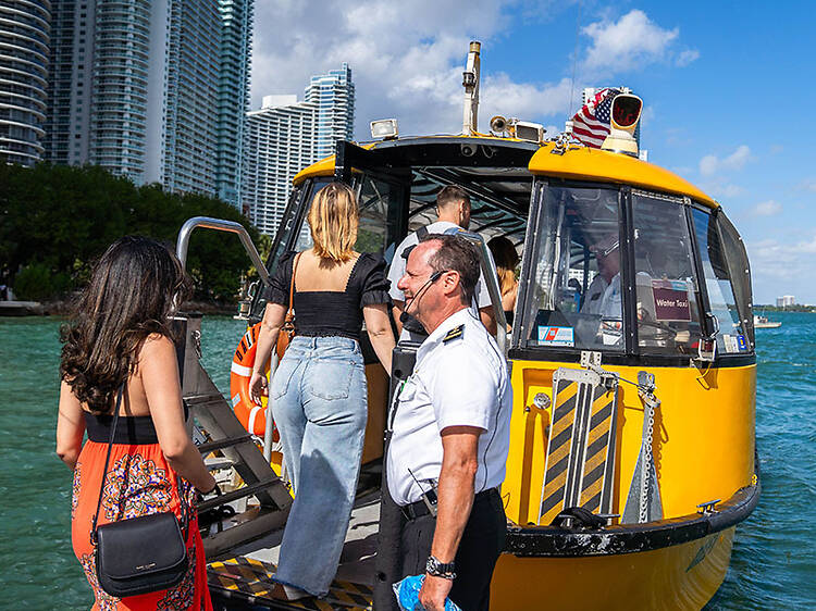 Free water taxi hours have just been extended across Miami, courtesy of the World Cup