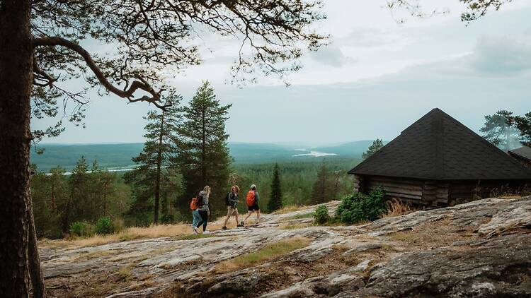 Hike stunning trails in the Arctic Circle Hiking Area