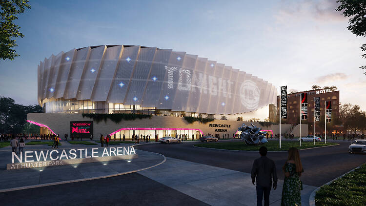 Newcastle Arena Render