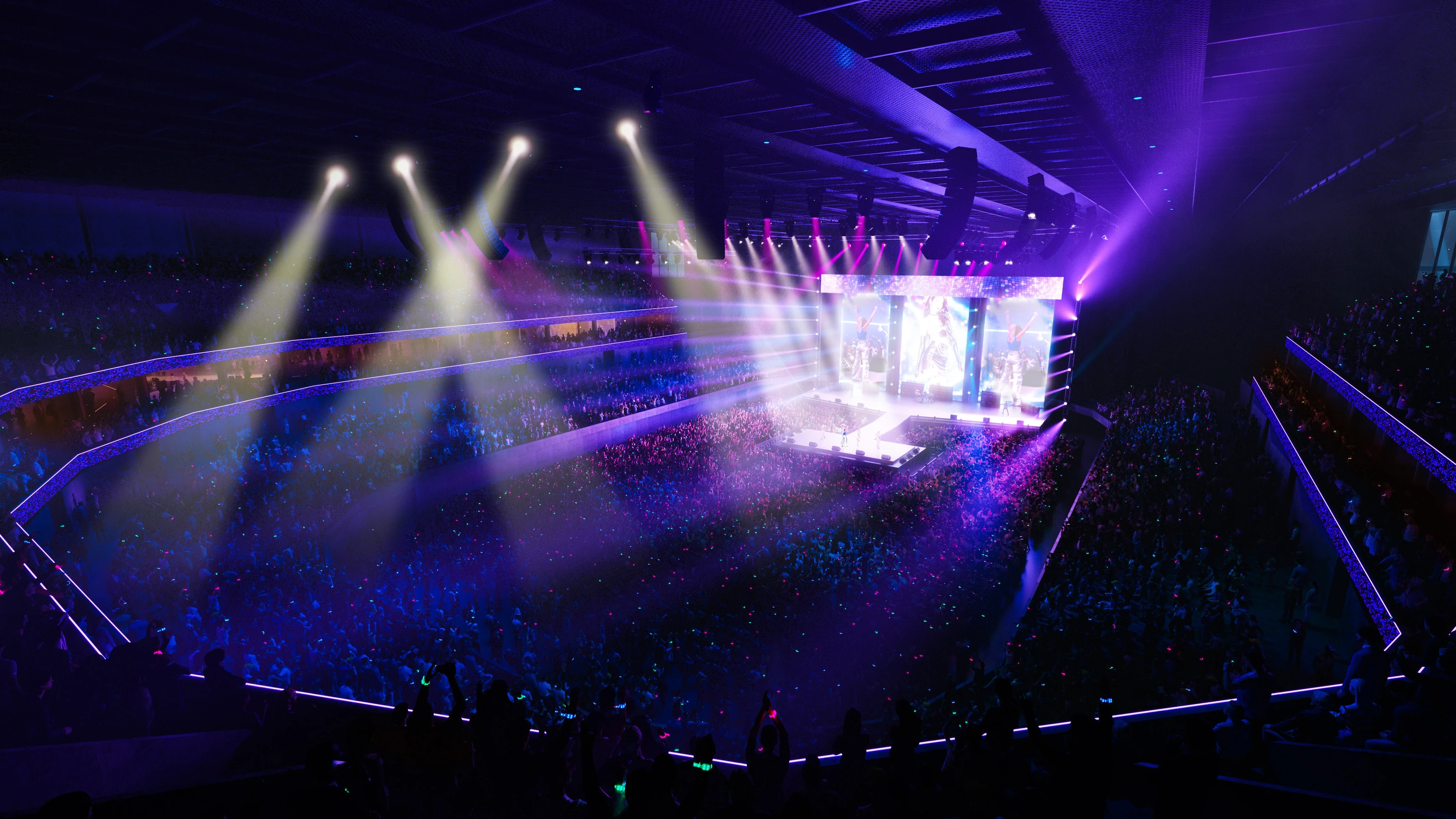 Newcastle Arena Render