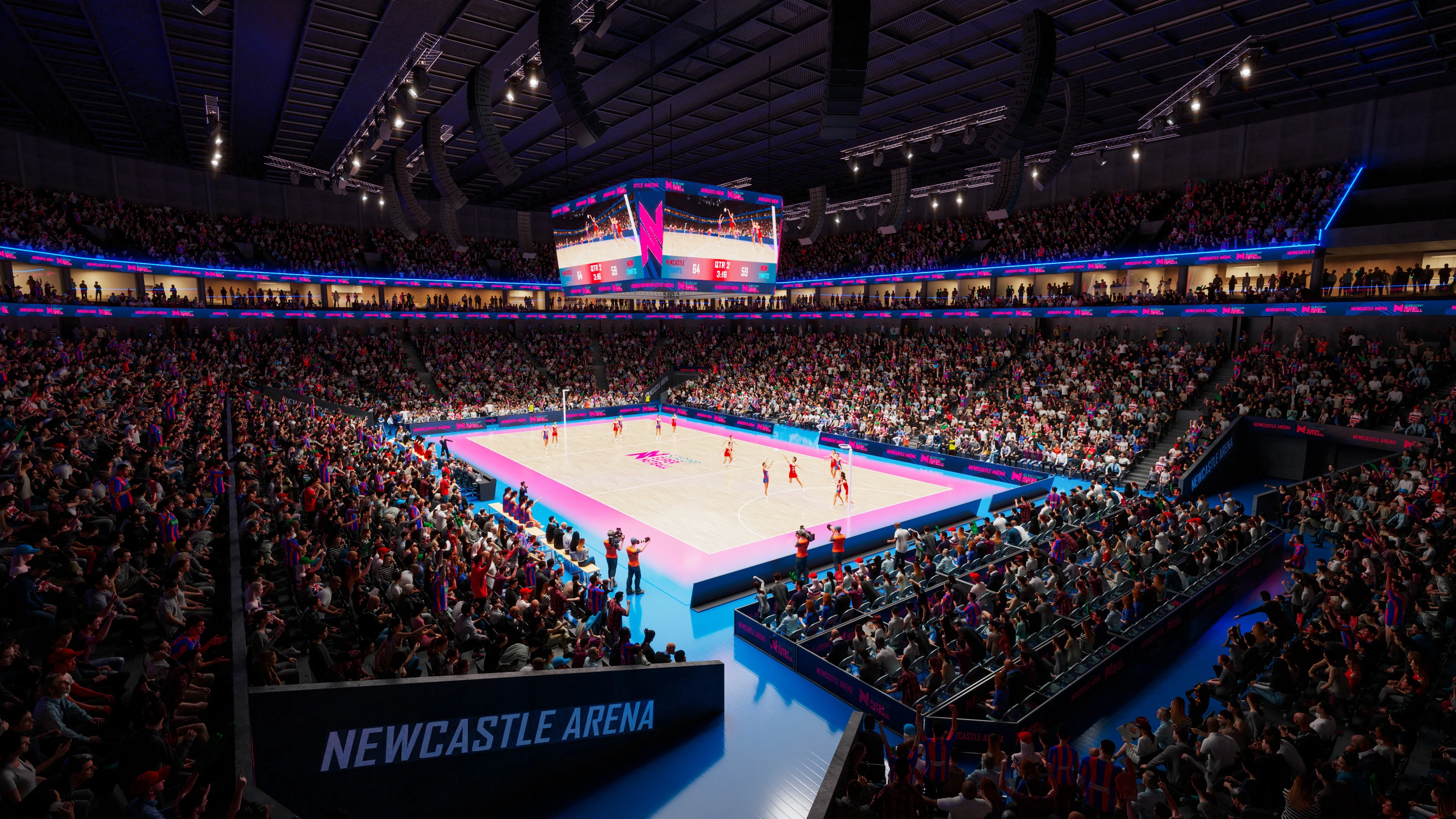 Newcastle Arena render