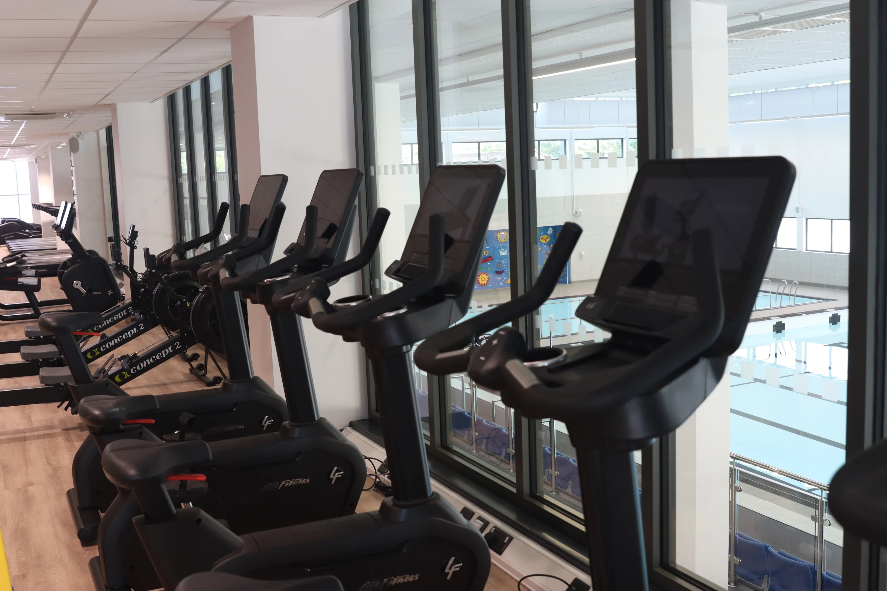 New gym equipment at Walnuts Leisure Centre