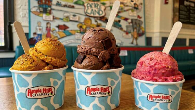 Ample Hills Creamery's Heatonist flavors.