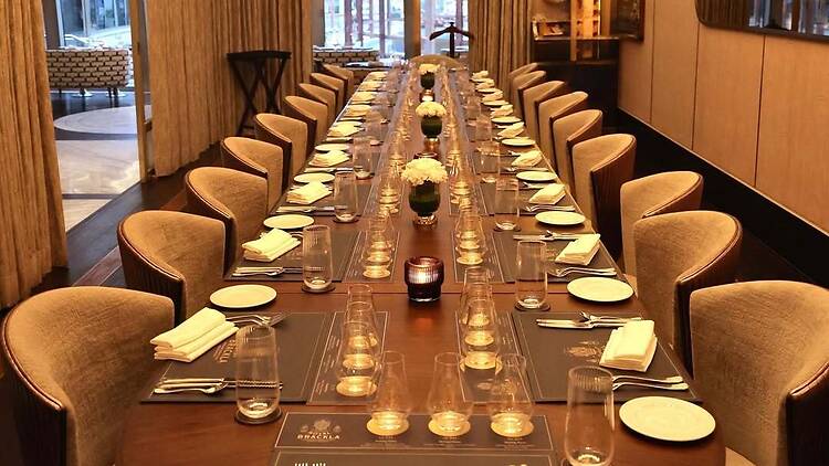 Interiors at Indian Accent Mumbai