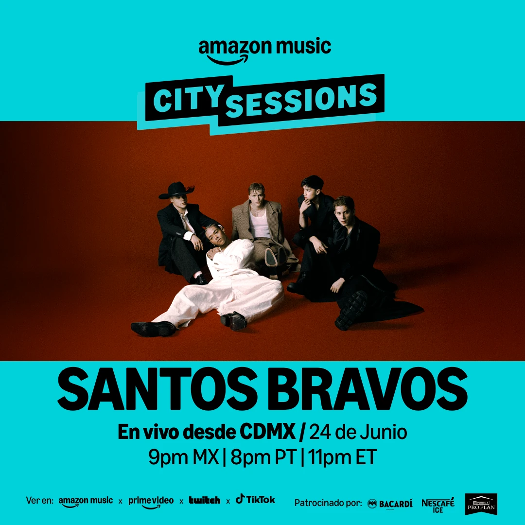 Platicamos con Santos Bravos antes de su show en Amazon Music City Sessions