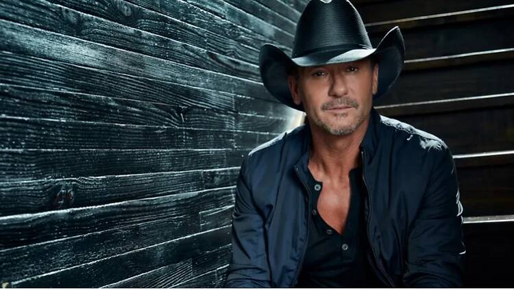 A close-up shot of Tim McGraw. A close-up shot of Tim McGraw.