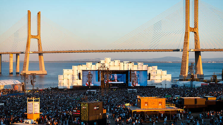 Cyndi Lauper no Rock in Rio Lisboa