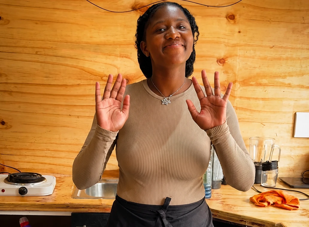Lebone Applegreen, founder of Lumos Coffee Creations