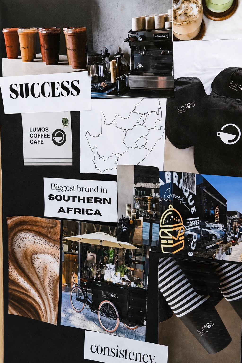Lebone wants to build the biggest township caf&eacute; brand in South Africa. 