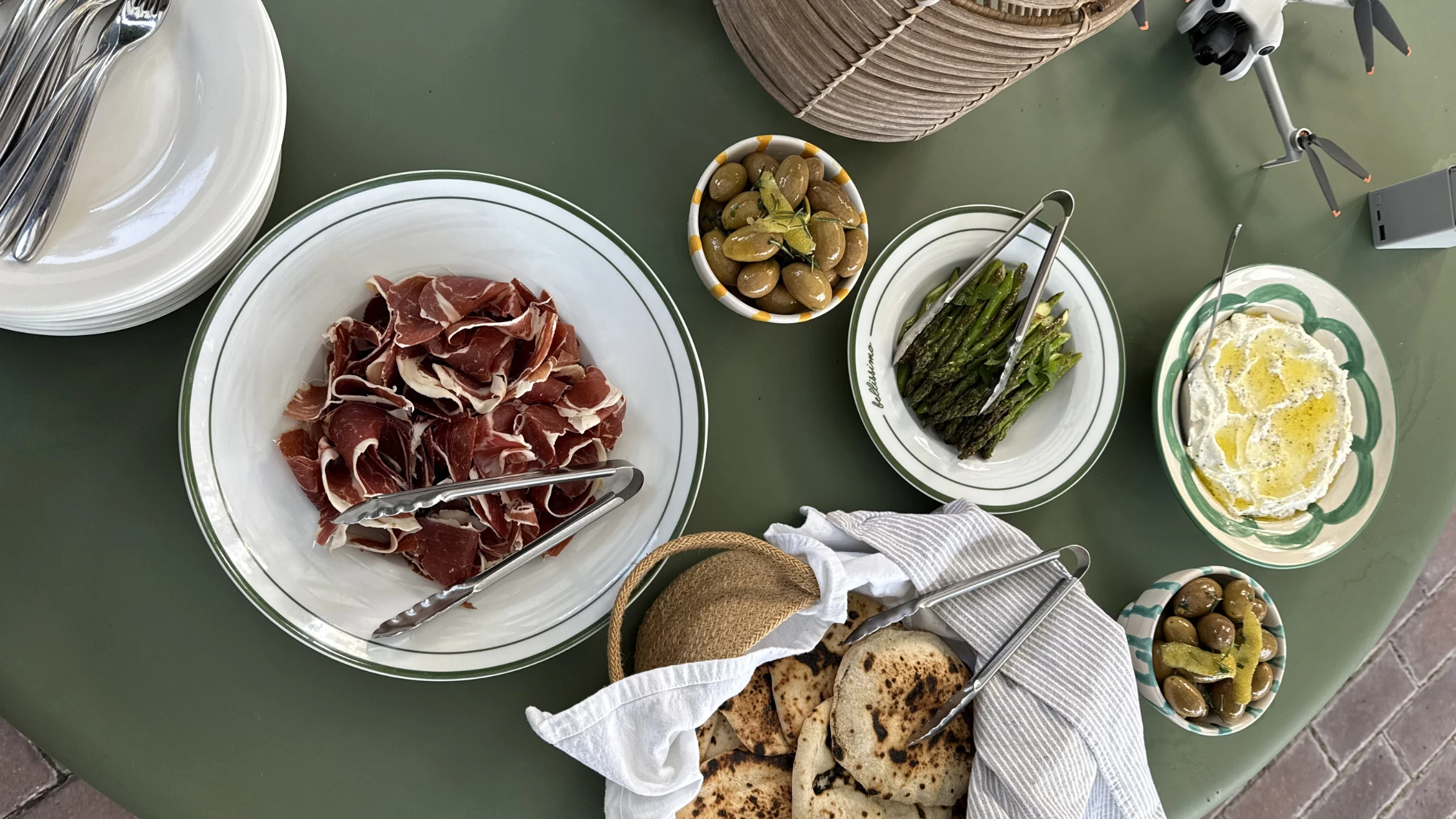 Snacks at McGuigan House