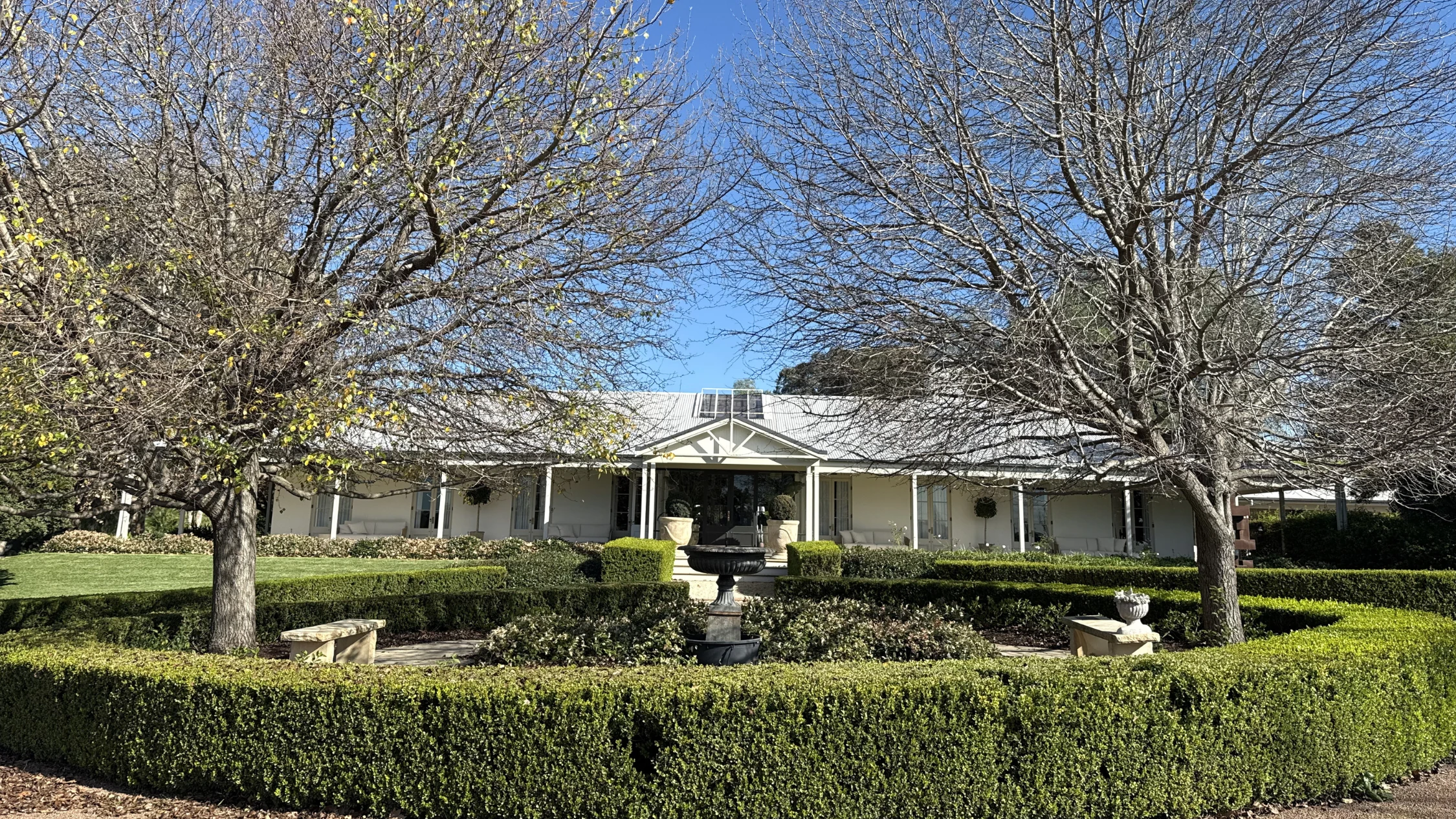 Out the front of McGuigan House
