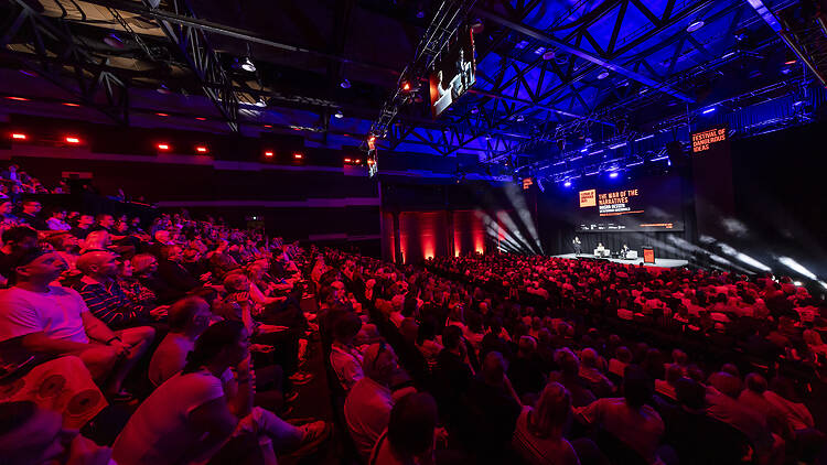 Festival of Dangerous Ideas A crowd of people at an indoor venue