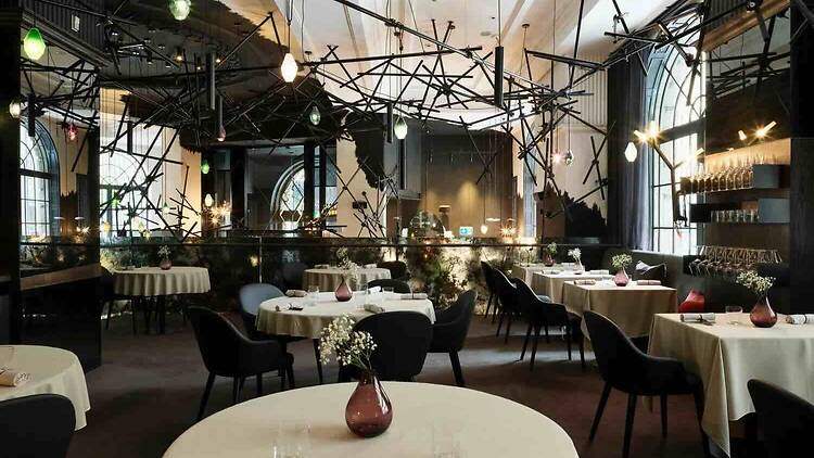 Bentley Restaurant and Bar interiors 
