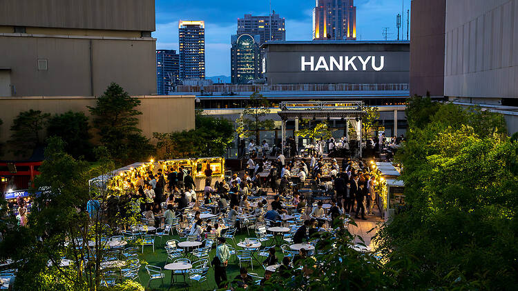 Umeda Hankyu Beer Garden
