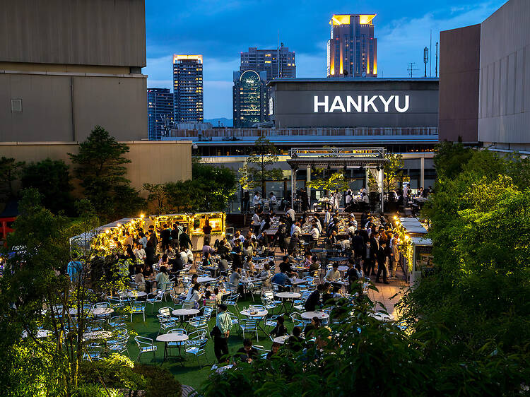 Umeda Hankyu Beer Garden