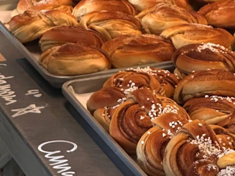 Cardamom buns at The Local Baker, Observatory Cardamom buns at The Local Baker, Observatory